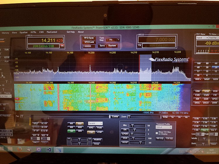 Power-SDR Screenshot